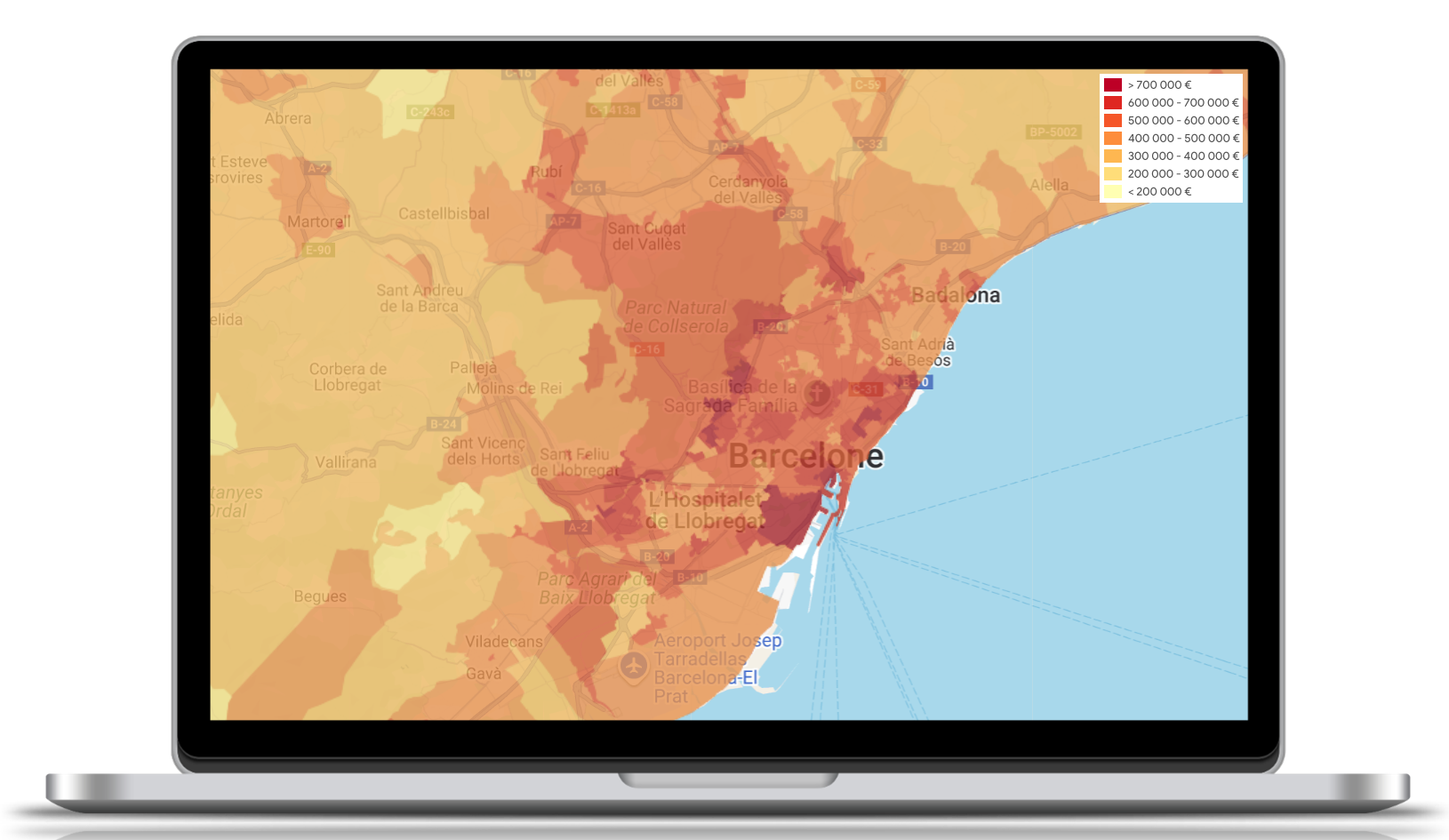 Cartografía del mercado objetivo B2B